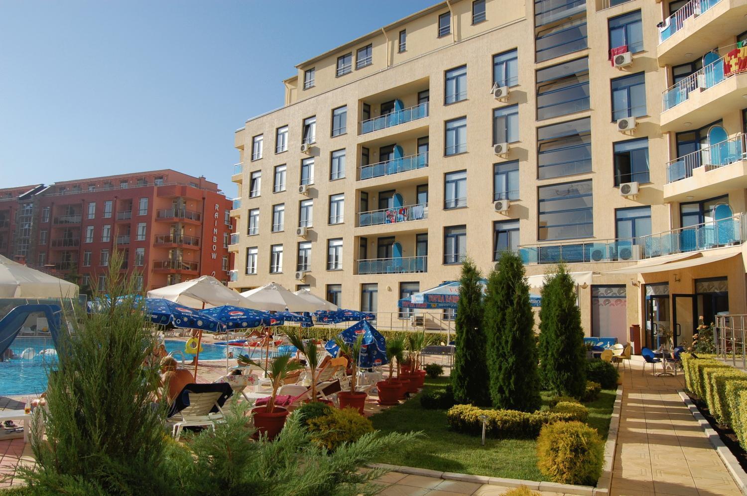 סאני ביץ' Rainbow 1 Holiday Complex מראה חיצוני תמונה